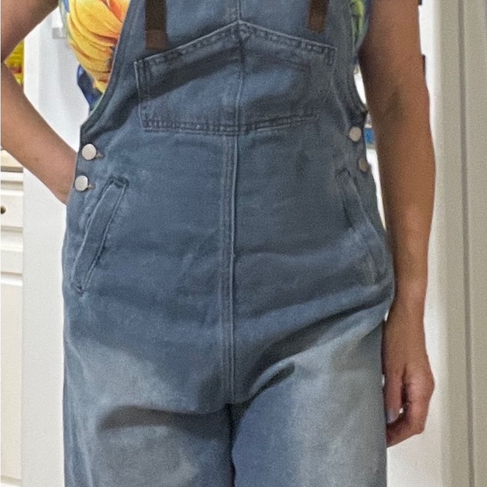 Women's Blue Denim Overalls